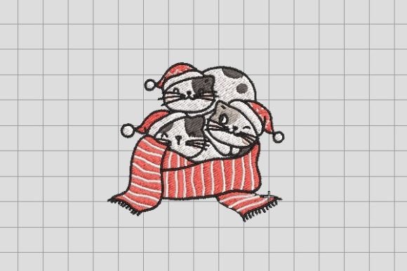Christmas Cat with Scarf: A Designer's Review