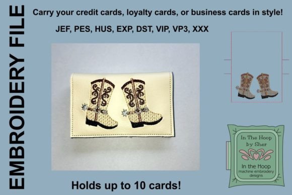 Cowboy Boot Credit Card Wallet Review for Apparel
