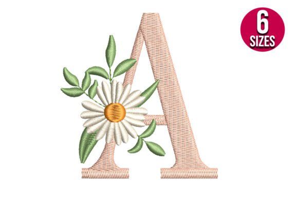 Floral Alphabet Letter a: A Designer's Review