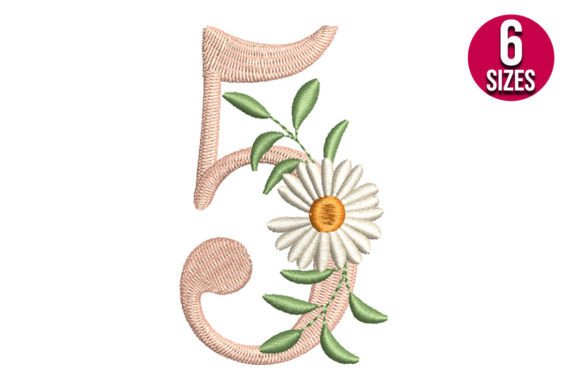 Floral Alphabet Number Five: A Seller's Review