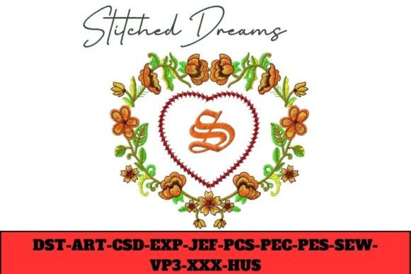 Floral Heart Letter S: A Seller's Review