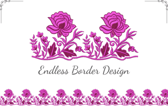 Flower with Cut Work Border: A Seller's Review