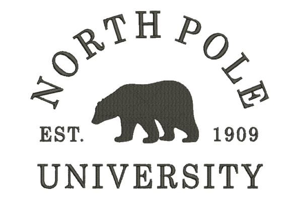 North Pole University: A Seasonal Embroidery Review