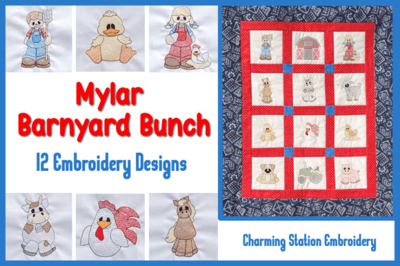 Review: Mylar Barnyard Bunch for Apparel