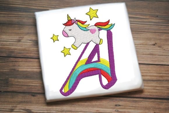 Unicorn Rainbow Letter A: Craft Fair Review