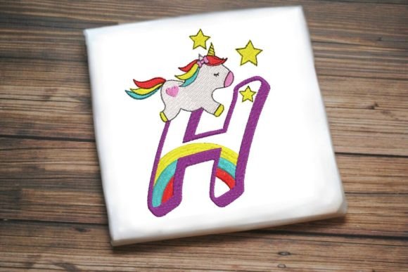 Unicorn Rainbow Letter H: A Designer's Review