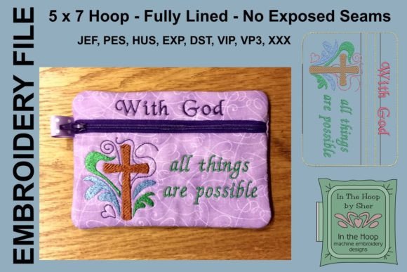 With God Zipper Bag: A Seasonal Design Review